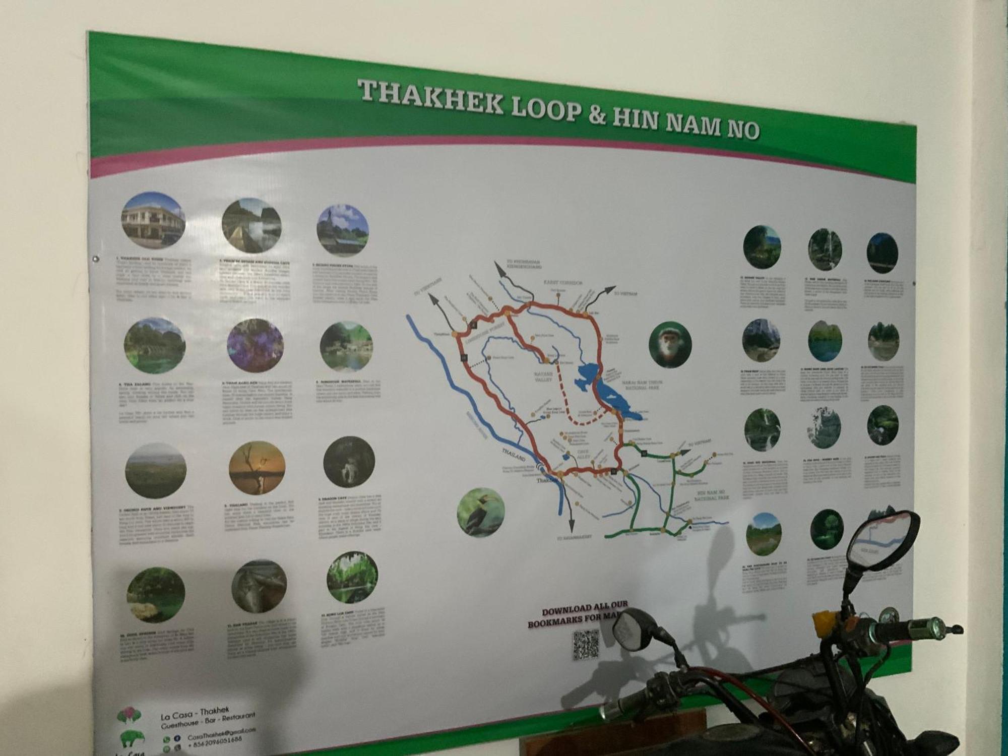 La Casa - Thakhek Vandrarhem Exteriör bild